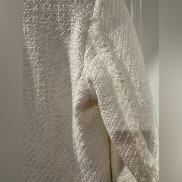 Zara Cropped Tweed Blazer - Picture 4 of 4